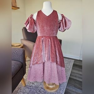 Joyfolie Girls Velour Dress